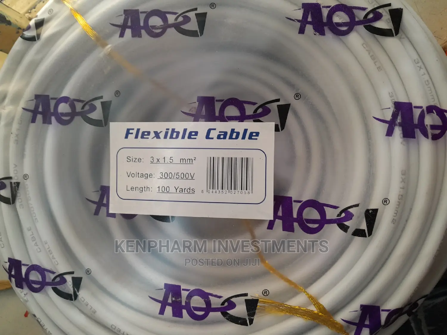 1.5 Flexible Cable 3 Core