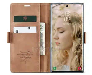 Vintage Series for Samsung Galaxy S22 Ultra 5G Brown