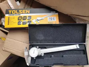 Tolsen Vernier Caliper 150mm 6" Heavy Duty Dial Type Caliper