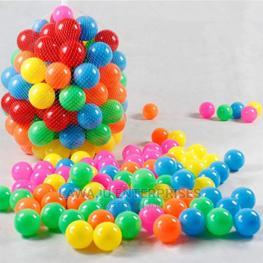 100pcs Colourful Ball Pit Balls