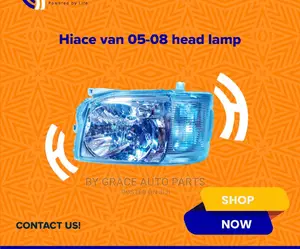 Hiace 05_08 Headlamp/Headlight/Lens