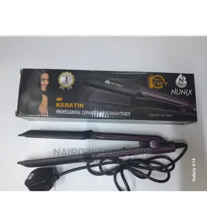 Flat Iron/Nunix Ceramic Hair Straightener
