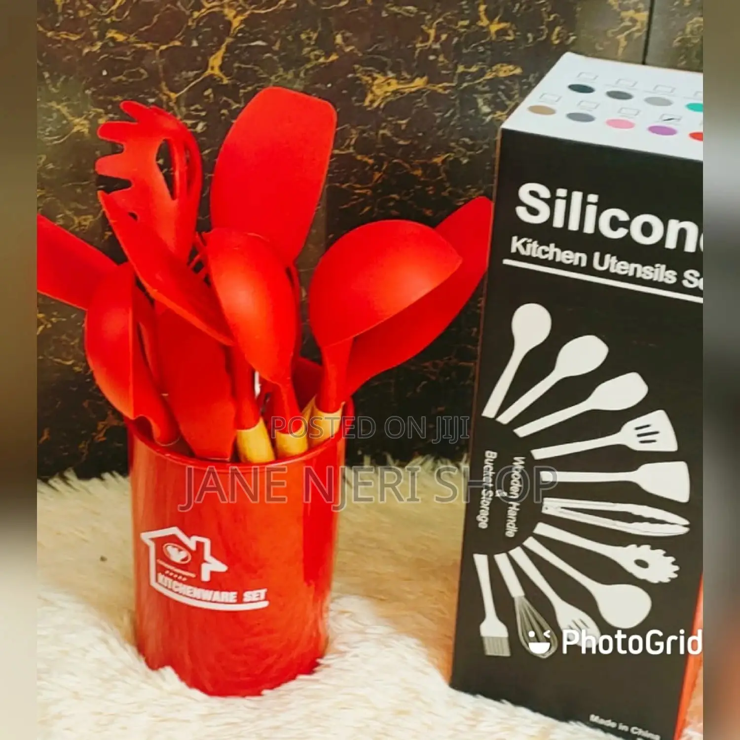 12 Pieces Silicon Spoons