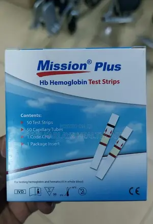 Mission Plus Hb Strips
