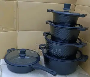 Boch Cookware 10pcs With Silicone Lid Cover