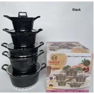 Boch Cookware 10pcs Black