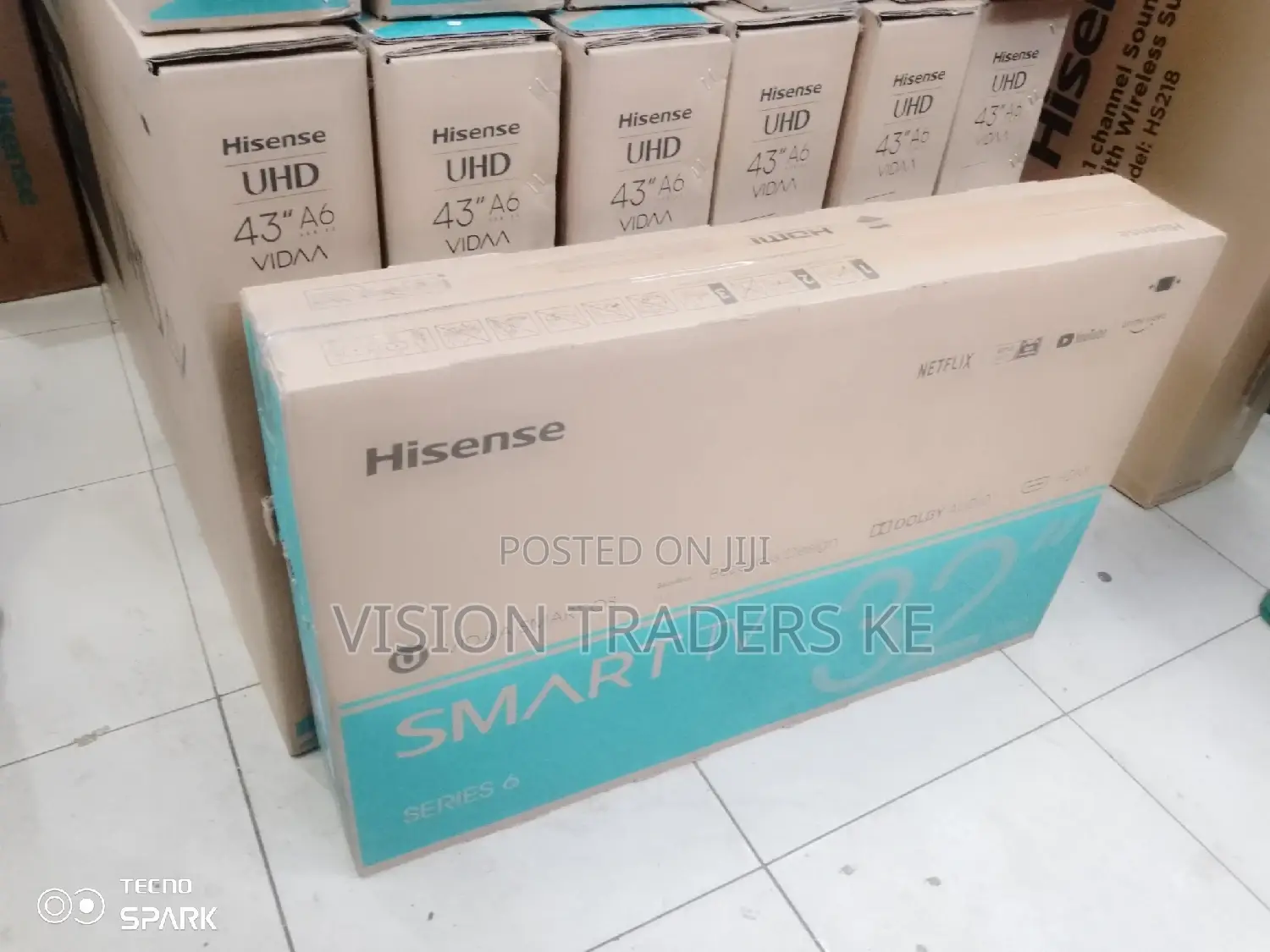 Hisense 32 Smart Android Vidda Frameless Tv