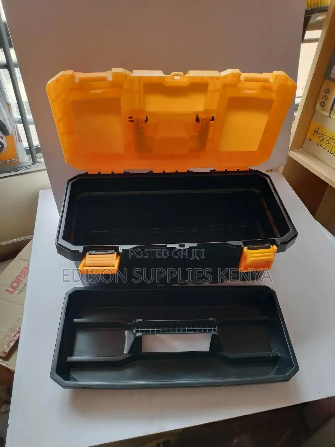 Tool Box 17" Ingco Plastic Toolbox 17 Inch Strong Tool Box