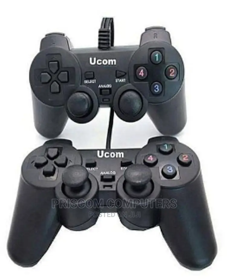 Ucom Double Pc Usb Game Controller Twin Pad, Gamepad Double
