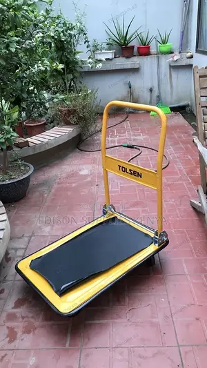 Foldable Trolley Tolsen Foldable Hand Truck 150kg Heavy Duty