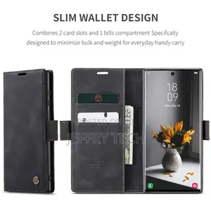 Samsung Galaxy S23 Ultra Case, Premium PU Leather Wallet Pho