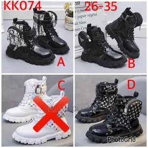 Kids Designer Leather Boots