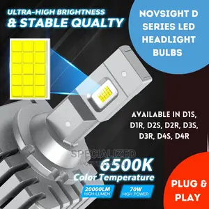 Novsight Bright Led Car Headlight Bulbs D1S, D2S, D3S, D4S