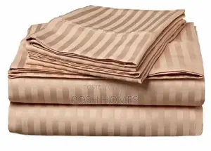Luxury Cotton Stripped Bedsheets
