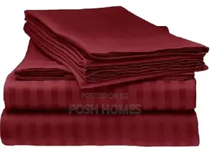 Luxury Cotton Stripped Bedsheets