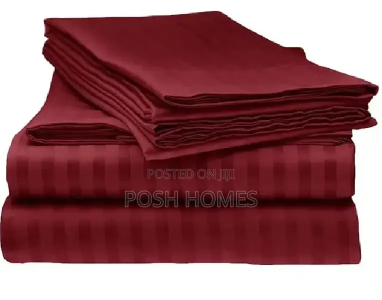 Luxury Cotton Stripped Bedsheets