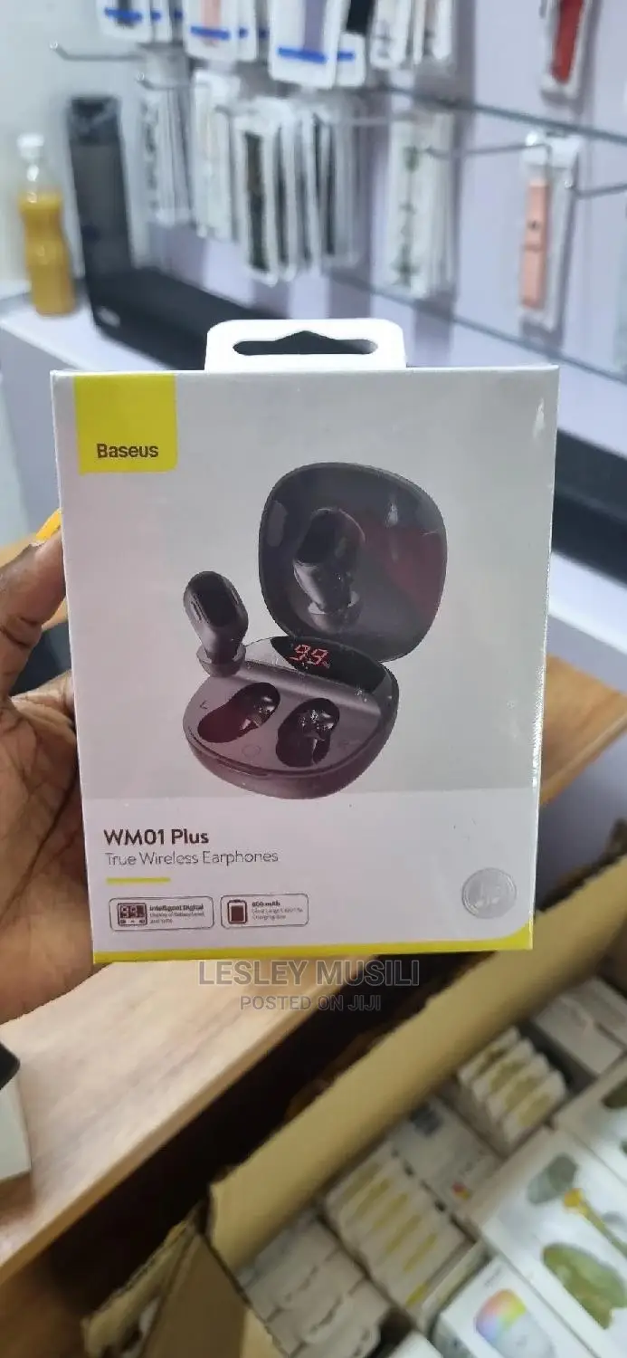Baseus WMO1 Plus Earbuds Black (New)