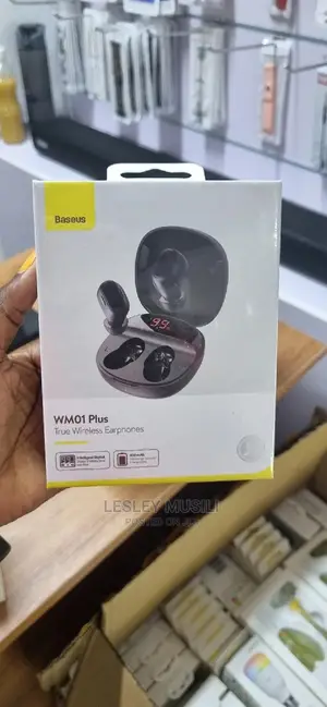 Baseus WMO1 Plus Earbuds Black (New)