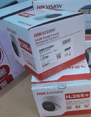 Hikvision Ds-2cd1321g0-I 2mp Dome IP Camera Fixed H.265+ IP