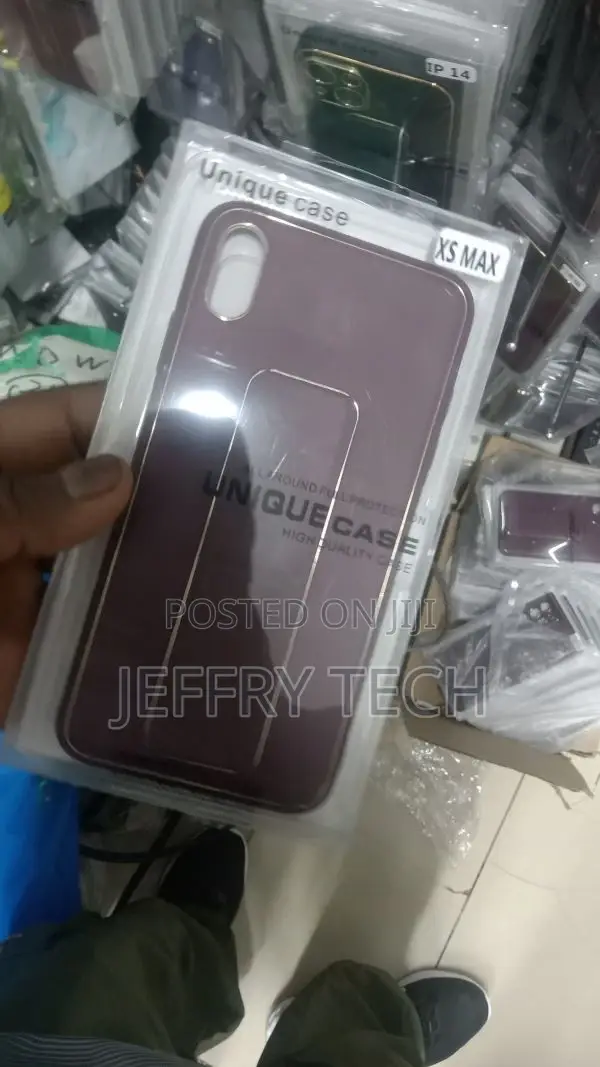 Wrap Strap Black Case for iPhone Xs Max