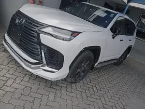 White 2017 Lexus LX: Powerful and Stylish SUV