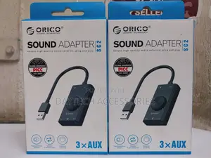 Orico Sc2-Bk External Usb Sound Card Usb Audio Adapter