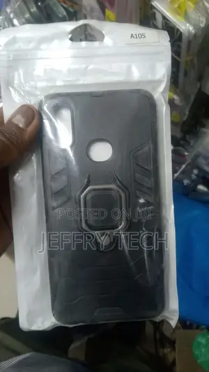 Samsung Galaxy A10s Case Armor PC Cover Metal Ring Holder Ph