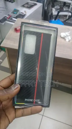 Galaxy Z Fold 2 Mont Blanc Fibre Black Case