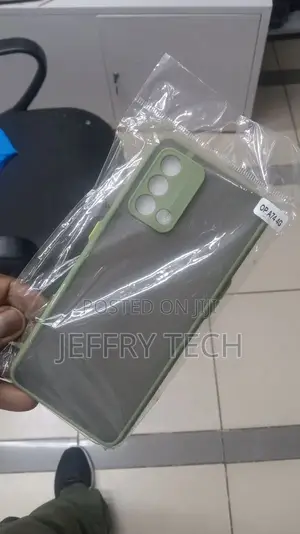 Square Smoke Case for OPPO A74 5G Mobile Back Cover