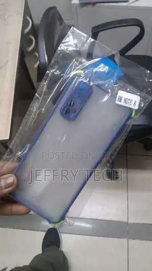 Square Smoke Case for Redmi Note 8 Mobile Back Cover