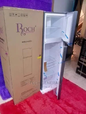 Roch Double Door Fridge Rfr-210dt-i 170l