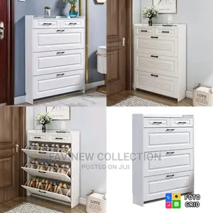 Flip Bucket Shoe Cabinet