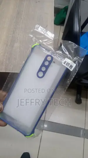 Back Cover for Redmi Note 8 Pro Smoke Translucent Shock Pro