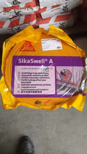 Sikaswell A
Acrylic Swellable Joint Sealing Profile.