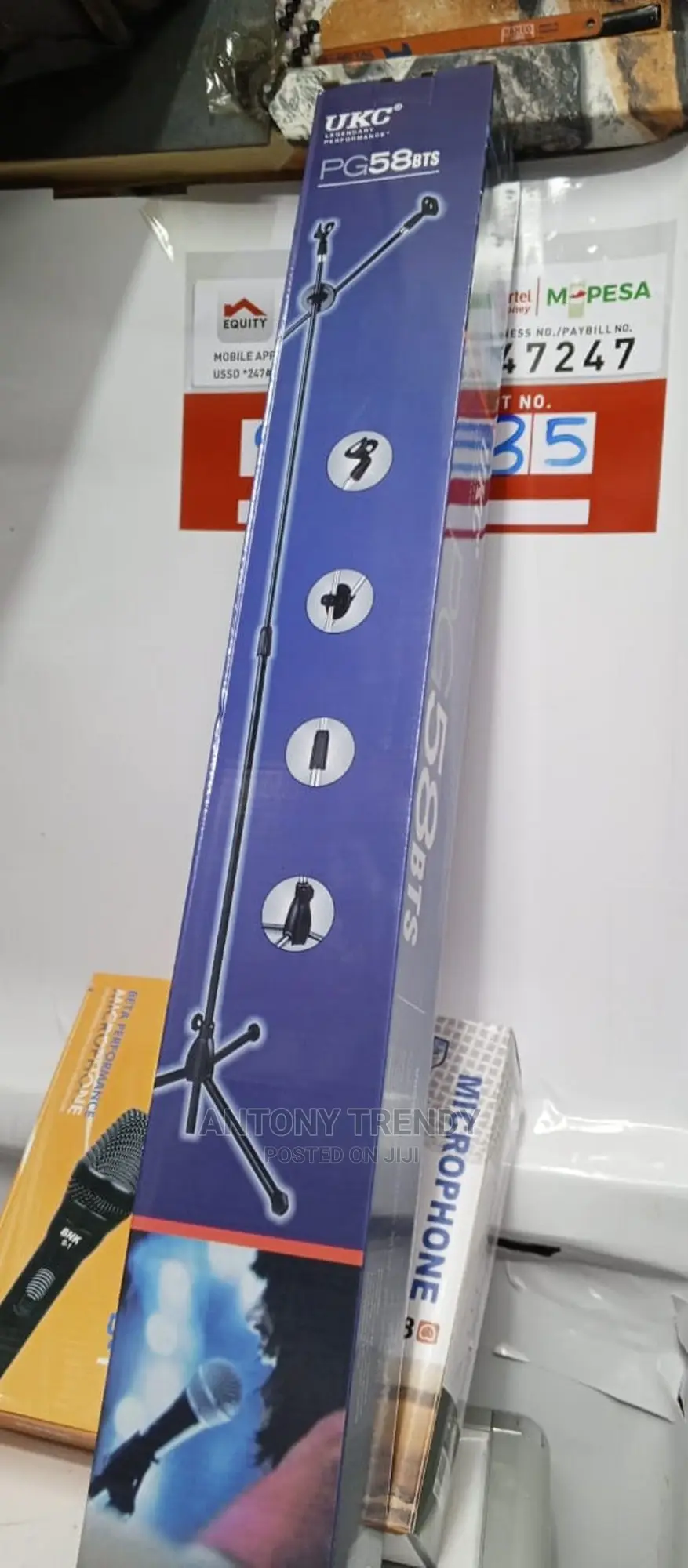 Shure Microphone Stand PG58BTS