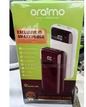 Power Bank Oraimo Power Bank 20,000 Amh ,Amh
