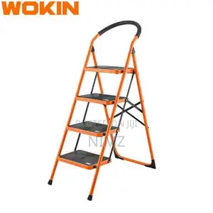 Wokin 682004 Steel Ladder, 150kg/4steps