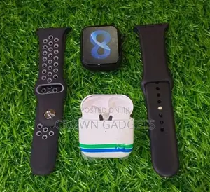Series 8 Smart Watch With Bluetooth Earpod