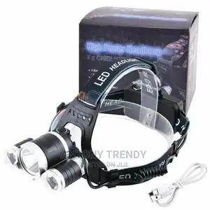 Waterproof Usb Rechargeable Led Headlamp Head Torch