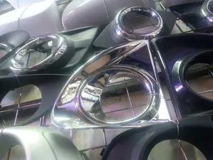 Foglamp Cover Axio/Fielder 2012,2013,2014 Silver/Chrome