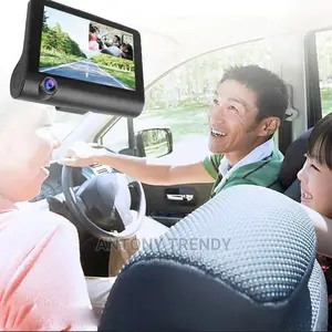 Dash Cam With 4 Inch Reverse Full Screen
