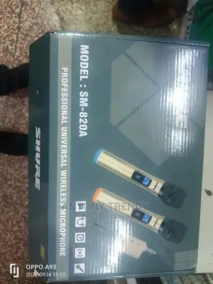 Microphones Shure Sm-820a