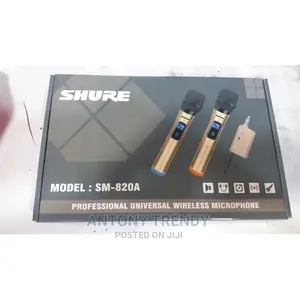 Microphones SHURE SM-820A Dual