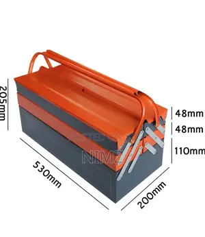 Generic 5-Layer Tool Custom Metal Empty Tool Box