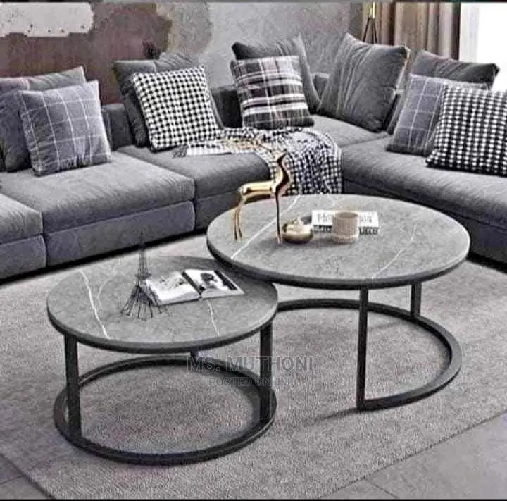 *Sintered Marble Nesting Table