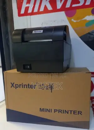 Desktop Thermal Barcode Ribbon Sticker Printer Machine
