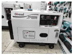 .Diesel Silent Generator Dg6500se- 7.5kva With Ats.