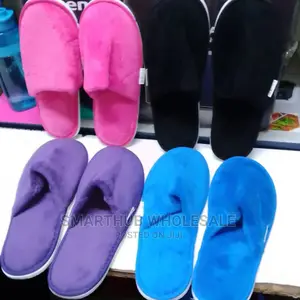 Indoor Slippers Pink,Black,Blue,