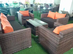 Modern 7 Seater Recliner Sofa Plus a Table