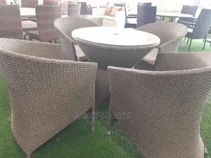 Cushioned 4 Seater Outdoor Set